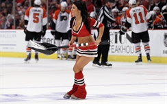Chicago Blackhawks Ice Girl