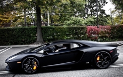 Matte Black Lamborghini
